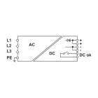 CABUR - Alimentatore trifase 400-500Vac / uscita 72Vdc 13.3A.