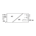 CABUR - Alimentatore mono-bi-trifase ingresso 230-400-500Vac / uscita 48Vdc 10A.