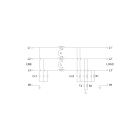 CABUR - Filtro EMI trifase 55A senza neutro 480Vac.