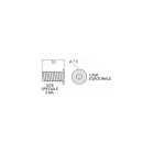 CABUR - Viti M6 x 10 per barra equipotenziale Z121123.