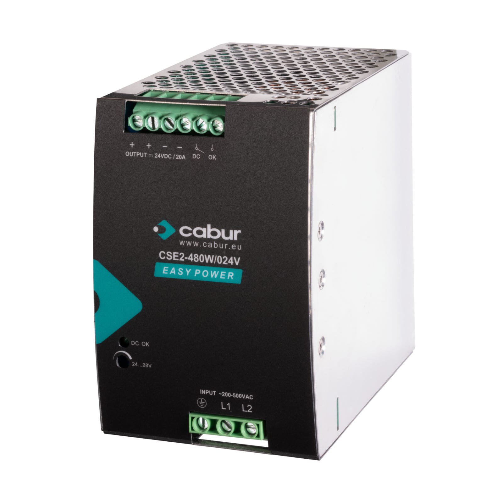 CABUR - CSE2-480W/024V/AA ALIMENT 1-2-F 24V 20A
