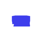 CABUR - Piastrina terminale per EFC.6 e EFCE.6, colore blu. EFC601BL