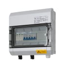 CABUR - Quadro stringa DC con bobina sgancio e magnetotermico, 1 stringa/1 uscita, 1000V.