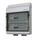 CABUR - Quadro stringa DC con bobina sgancio e magnetotermico, 2 stringhe/2 uscite, 1000V.