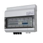 CABUR - Quadro stringa DC con bobina sgancio e magnetotermico, 4 stringhe/1 uscita, 1000V.