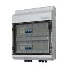 CABUR - Quadro stringa DC con bobina sgancio e magnetotermico, 4 stringhe/2 uscite, 1000V.
