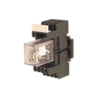 CABUR - Modulo 1 rele elettromeccanico 230VAC 4PDT 6A vite, estraibile, senza LED.
