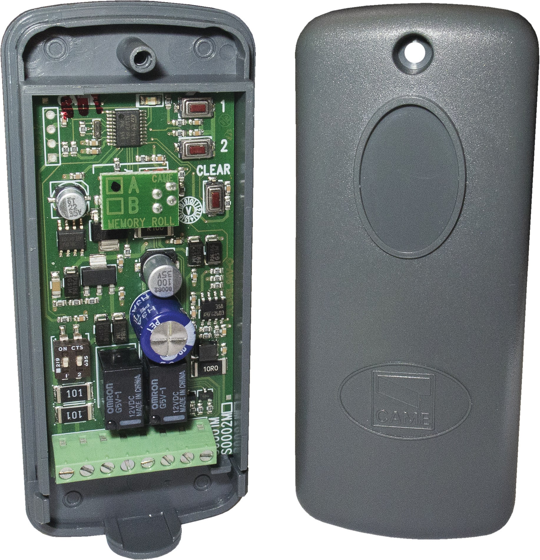 CAME - Scheda comando bicanale da esterno IP54 12-24 V AC-DC per tastiere interfaccia. 806SL-0230