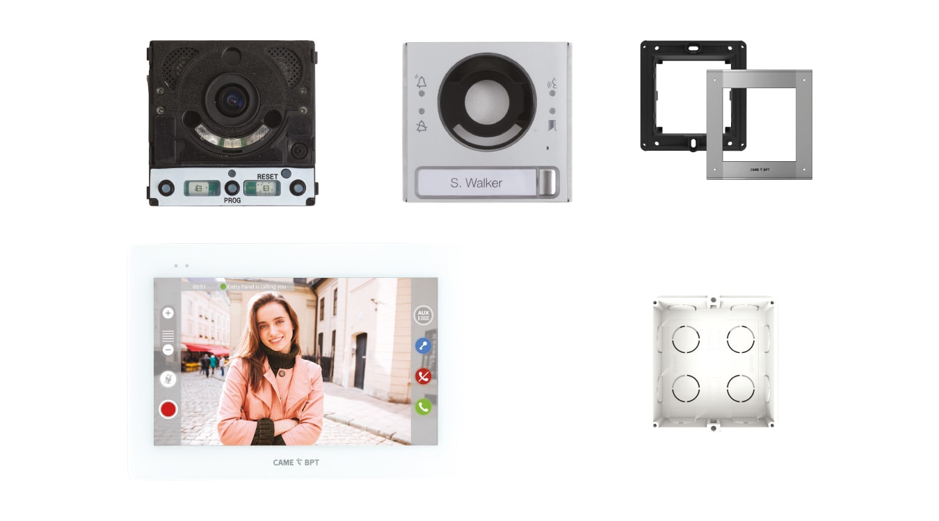 BPT - XTS 7IPMTMVKIT-KIT video monitor mono XTS7IP+MTM.