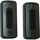 CAME - Coppia di fotocellule 24V AC-DC per sicurezza e automazione cancelli.