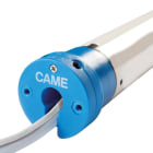 CAME - Motoriduttore 230 V AC con finecorsa meccanico e ricevitore radio 433,92 MHz incorporato, coppia Max. 6 Nm, testa bianca.