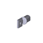 CAME - Serratura con chiave Set-J SEL-C 338 - Dispositivo di sicurezza per porte residenziali e commerciali.
