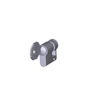 CAME - Serratura standard DIN con chiave Prefer 7017.