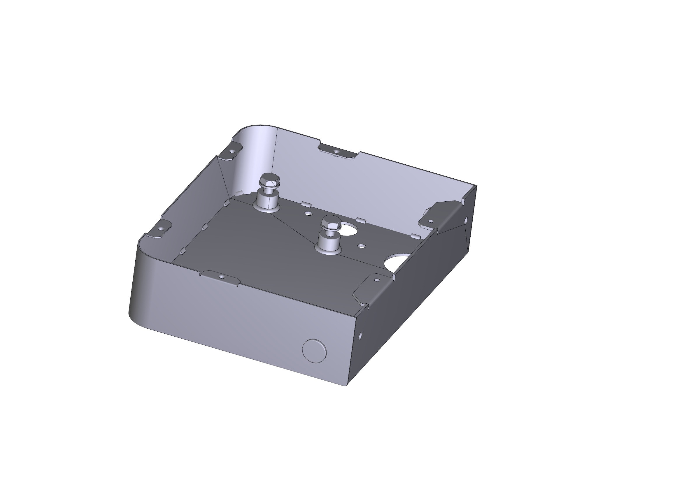 CAME - Cassa di fissaggio Myto BD - Soluzione affidabile per l'installazione.