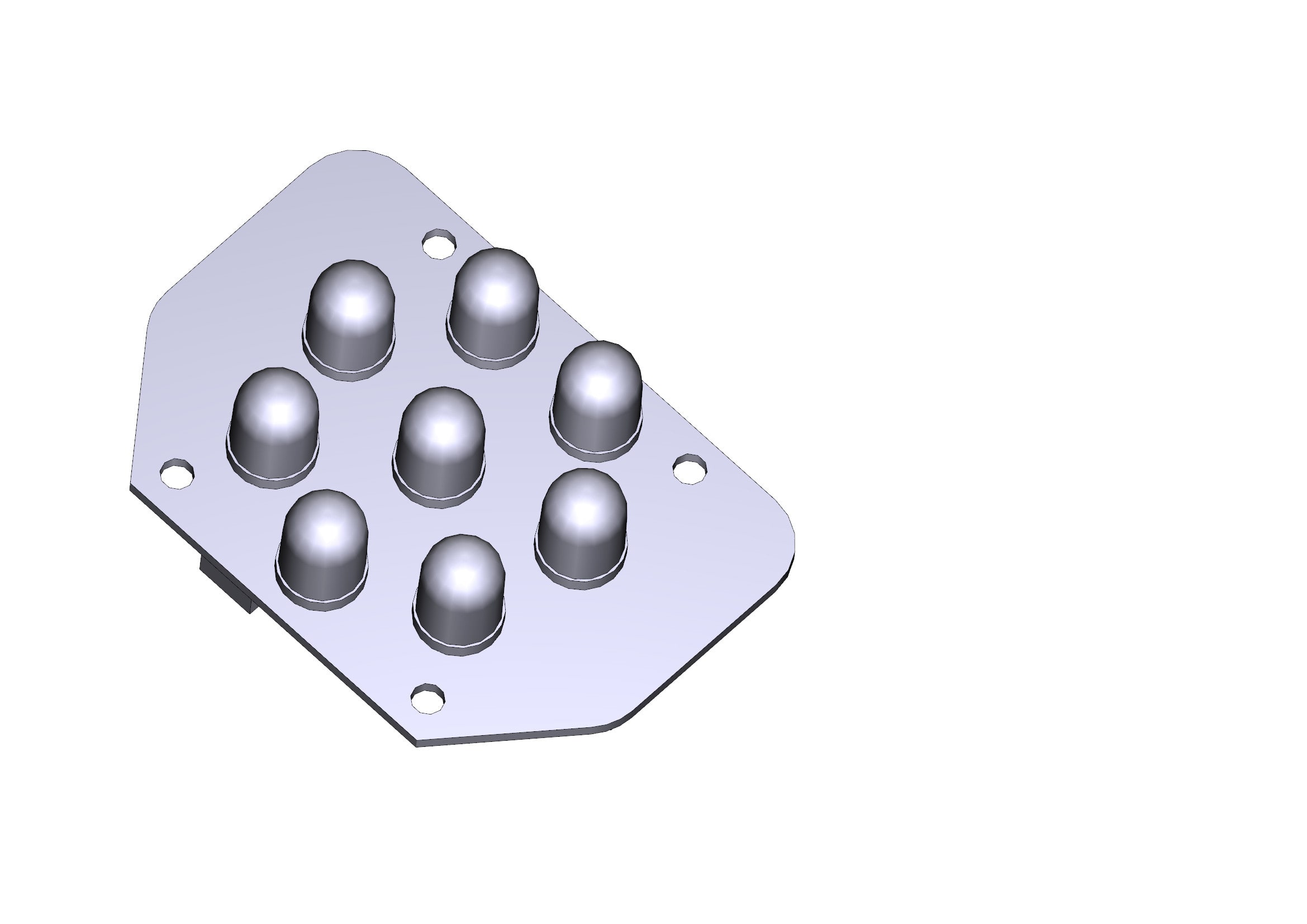 CAME - Scheda a LED V6000 per illuminazione efficiente e potente.