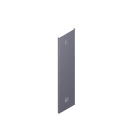 CAME - Porta armadio in acciaio inox G4001 per un'organizzazione impeccabile e uno stile moderno.