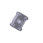 CAME - Flangia supporto albero sbarra - G12000.