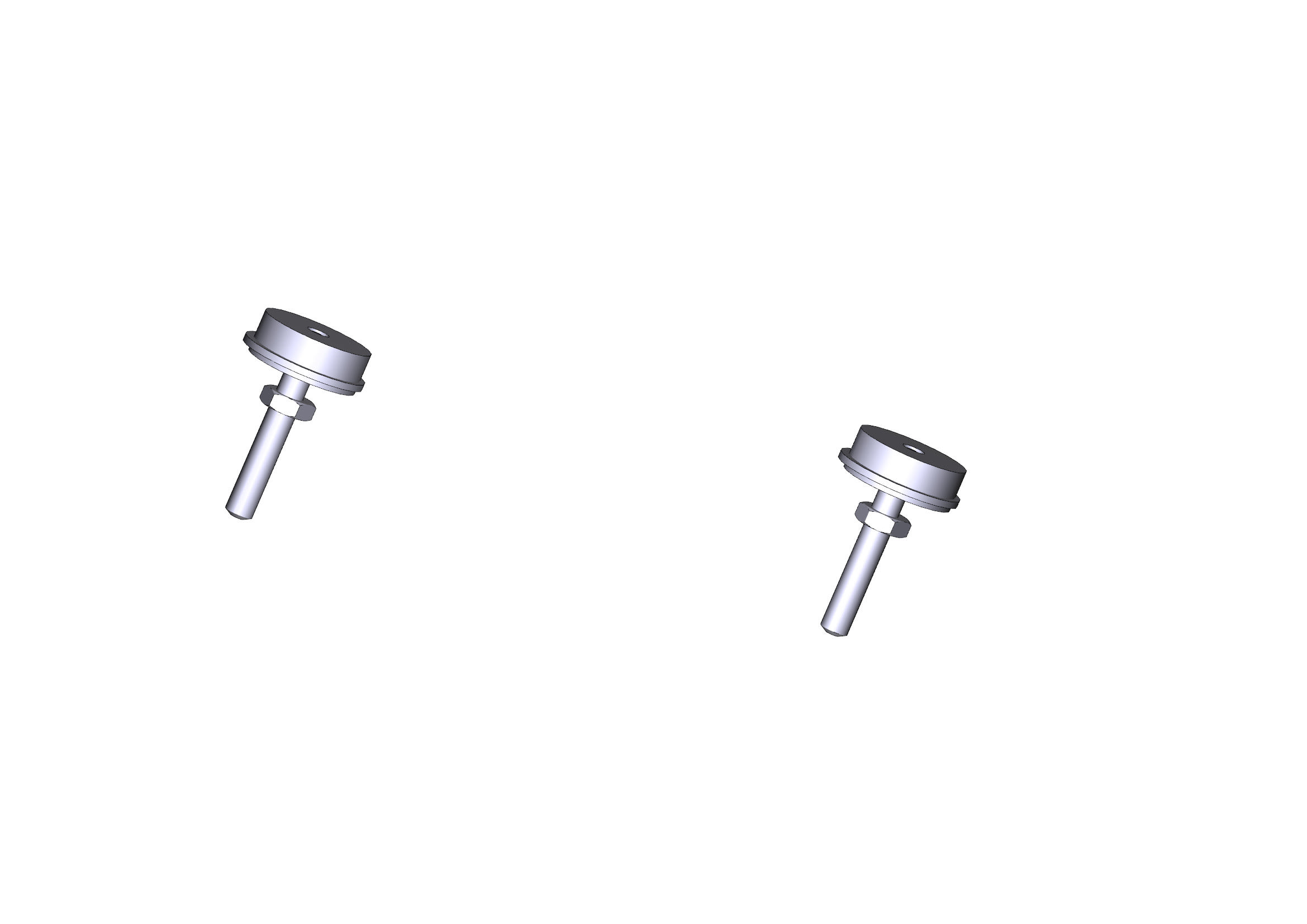 CAME - Ammortizzatori braccio Gard 8 2pz.