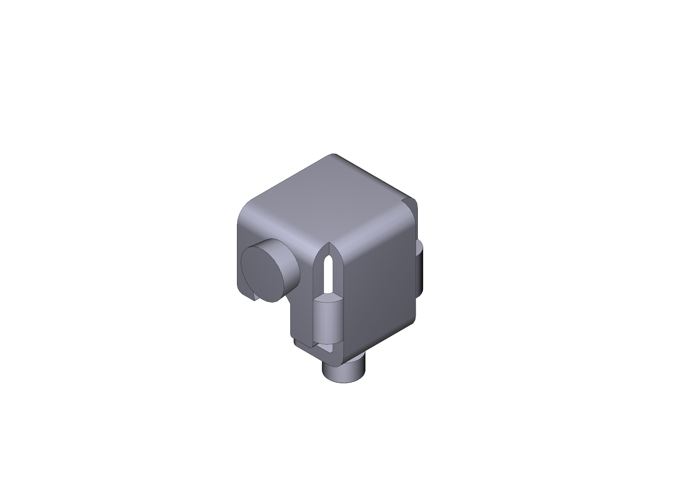 CAME - Fermo anta sipario per porte e finestre, ideale per arredamento moderno e funzionale.