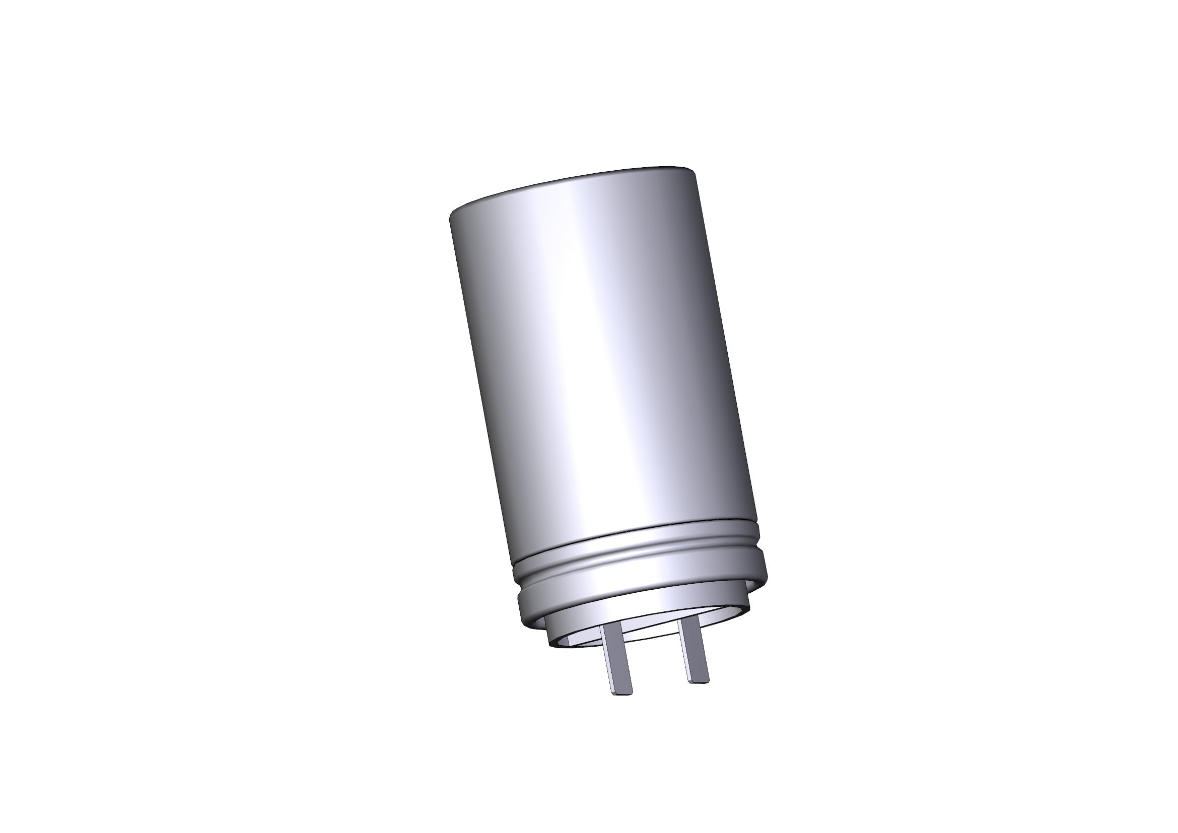 CAME - Condensatore microfarad 20 con faston e codolo.