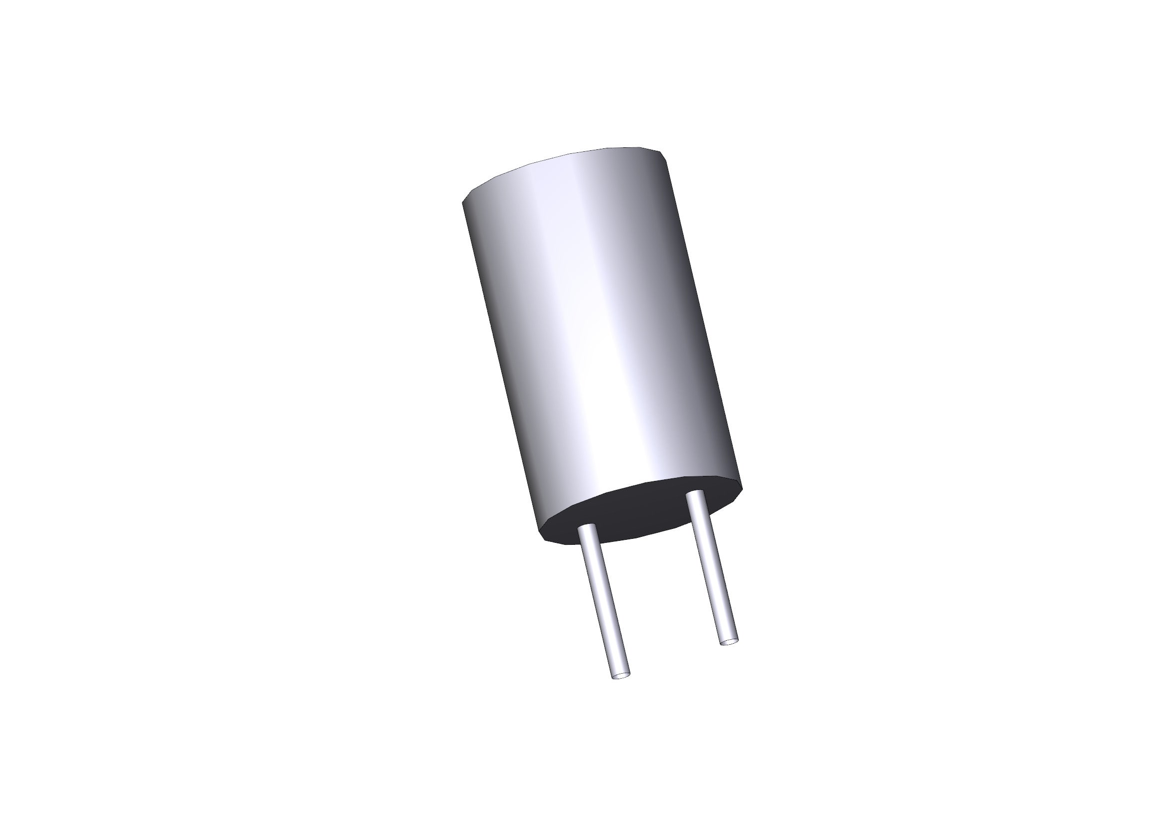 CAME - Condensatore microfarad 10 con cavi.