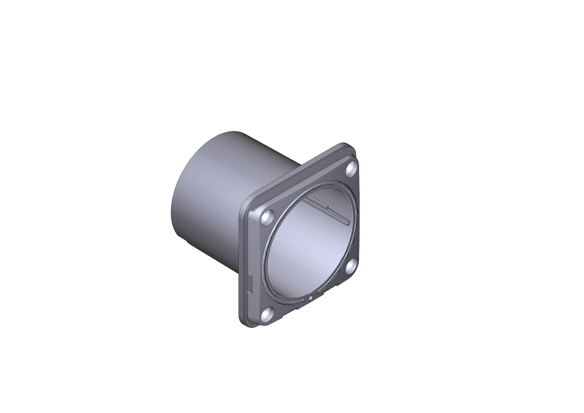 CAME - Base contenitore delta-si per coppia di fotocellule da incasso. 119RIR391