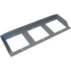 BPT - Tettuccio parapioggia in lamiera di acciaio verniciato incasso 1mx3. 60020540