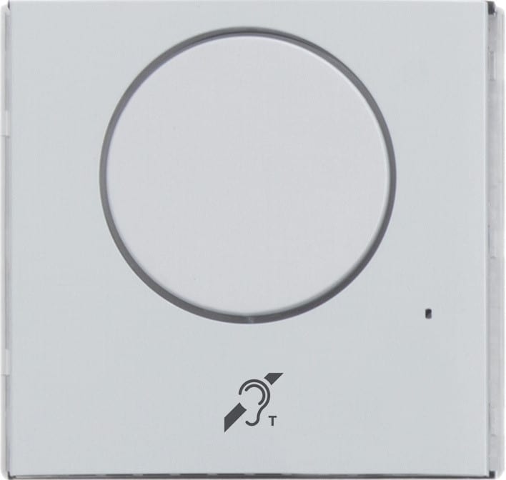 BPT - Supporto in policarbonato per modulo MTMBFVS con grado di protezione agli urti IK07. Frontale per modulo audiolesi MTMFBF. 60020920