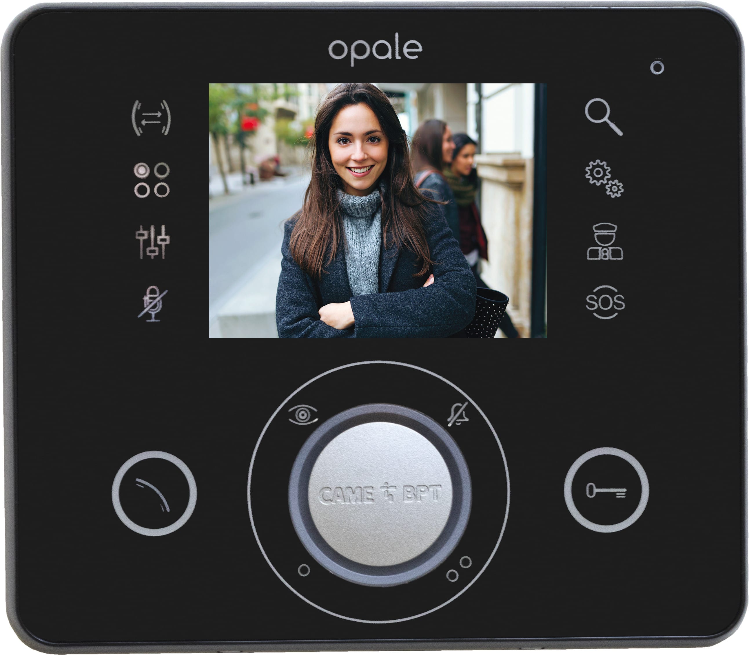 BPT - Opale - Videocitofono Viva Voce Black 62100280