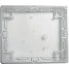 BPT - Scatola incasso in materiale plastico con fori preformati a sfondamento per passaggio cavi, completa di paramalta. Opalesi scatola incasso. 62800380