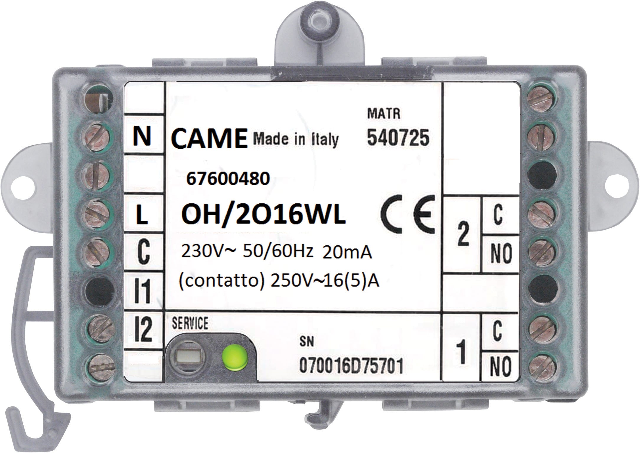 BPT - OH 2016WL modulo 2 uscite digitali radio.