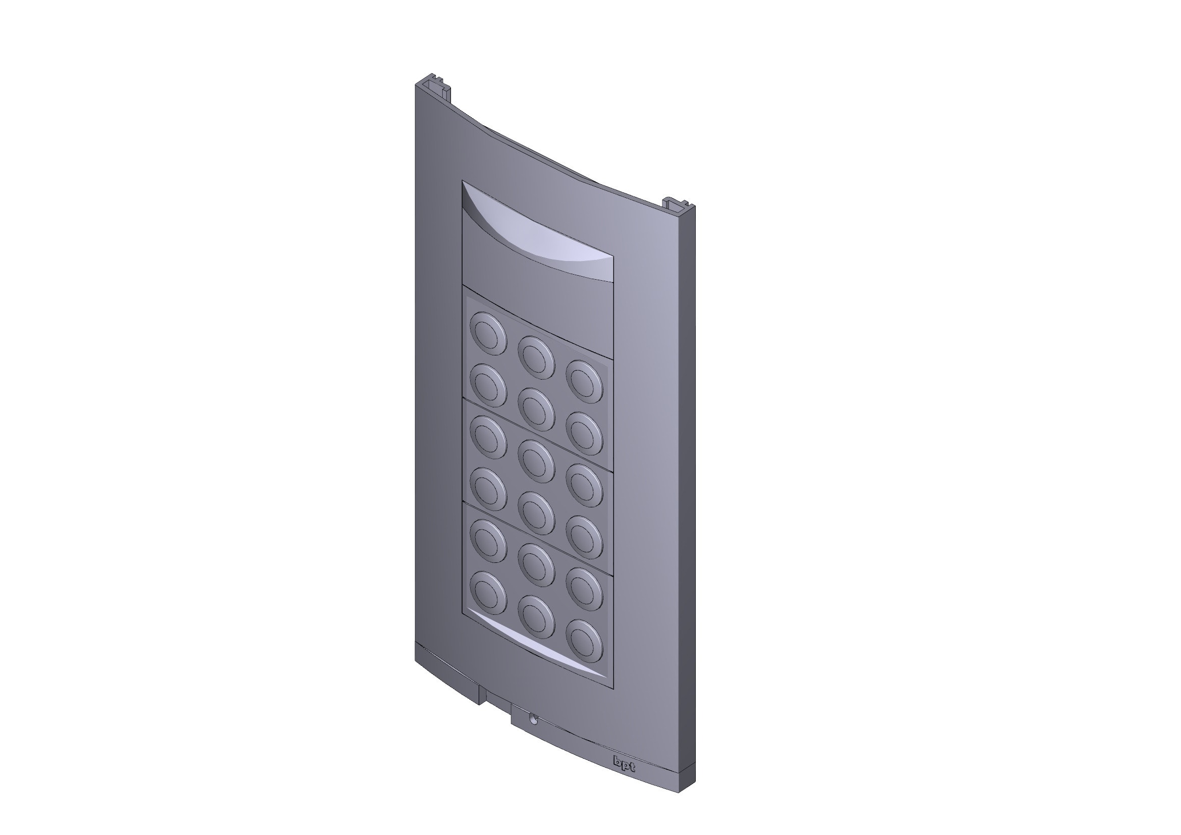 CAME - Placca HAC/200-300 GH - Design elegante e resistente per un'impianto sicuro e affidabile.