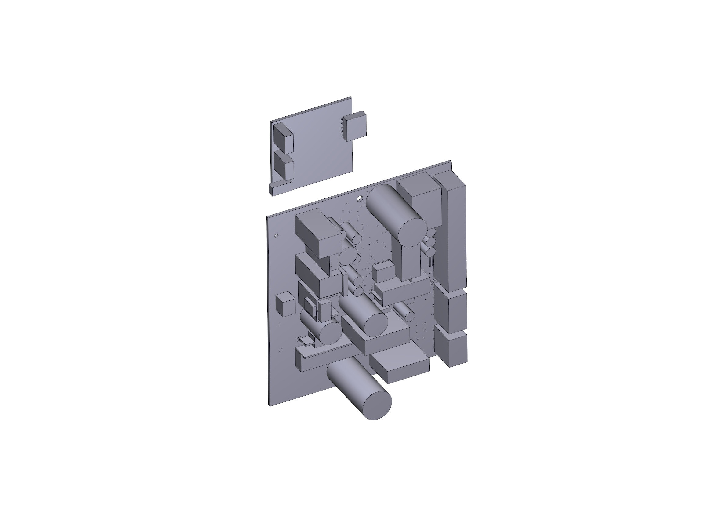 CAME - scheda elettronica va/200.01 per contenitore in materiale plastico. 68100340