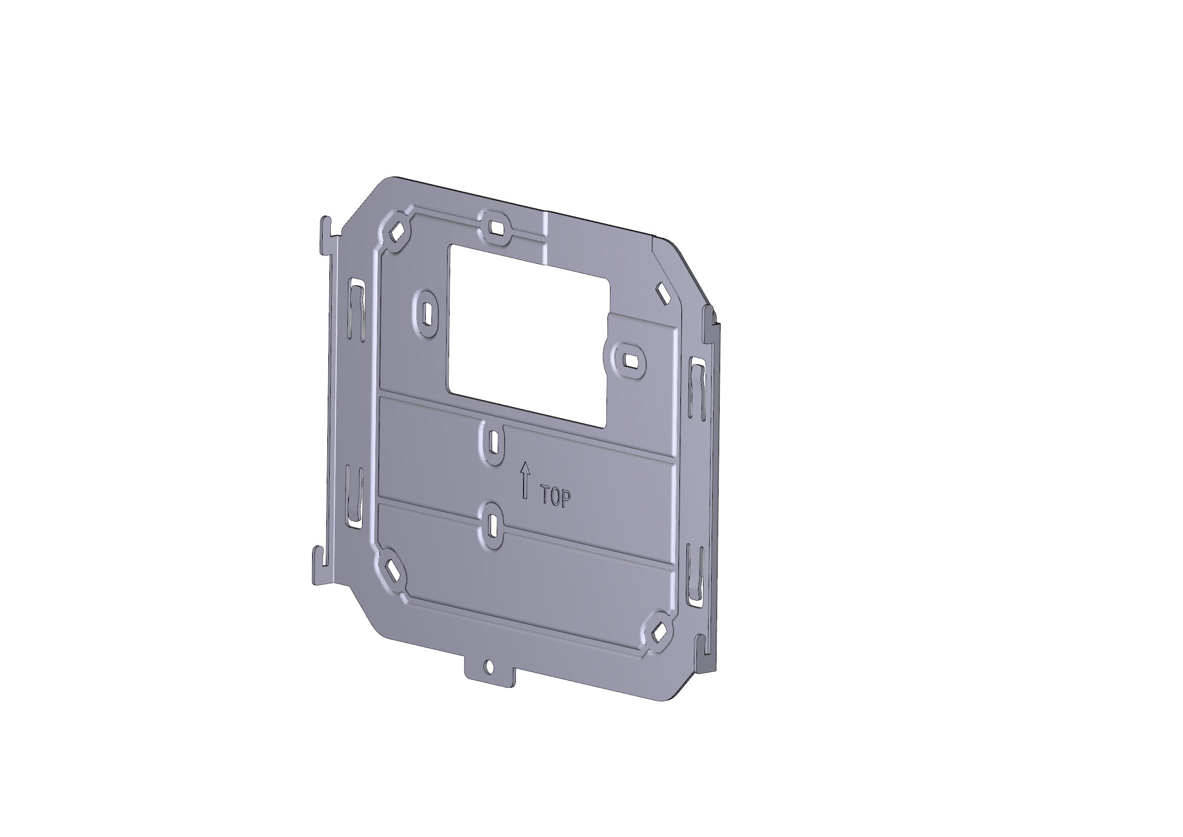 CAME - Supporto a parete futura per un'installazione sicura e affidabile, ideale per ottimizzare lo spazio.
