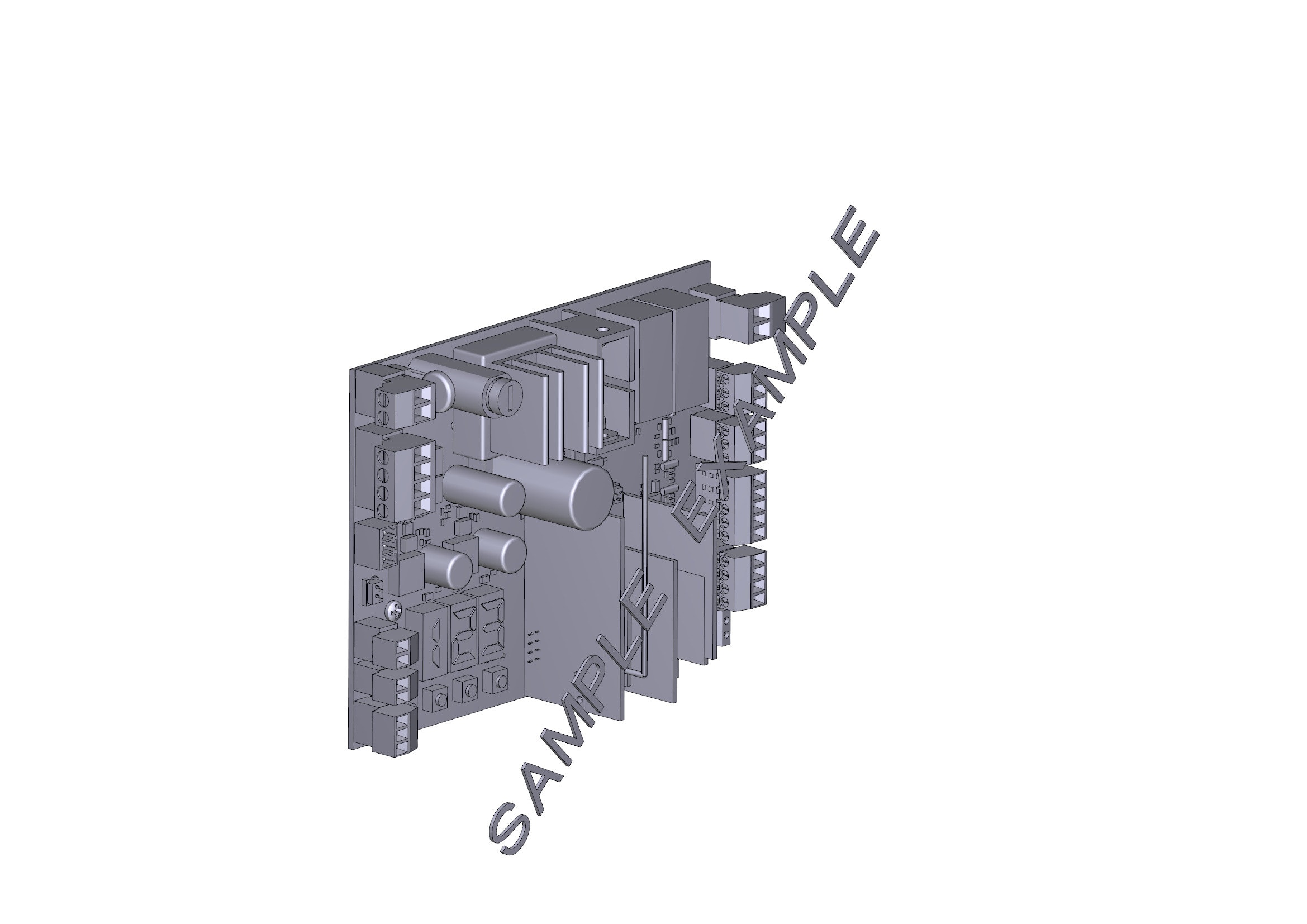 CAME - Scheda elettronica ZBX6N per il controllo e la gestione ottimizzata dei sistemi.