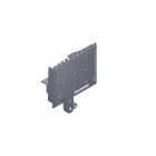 CAME - Supporto per scheda BKS: ideale per installazioni sicure e affidabili.