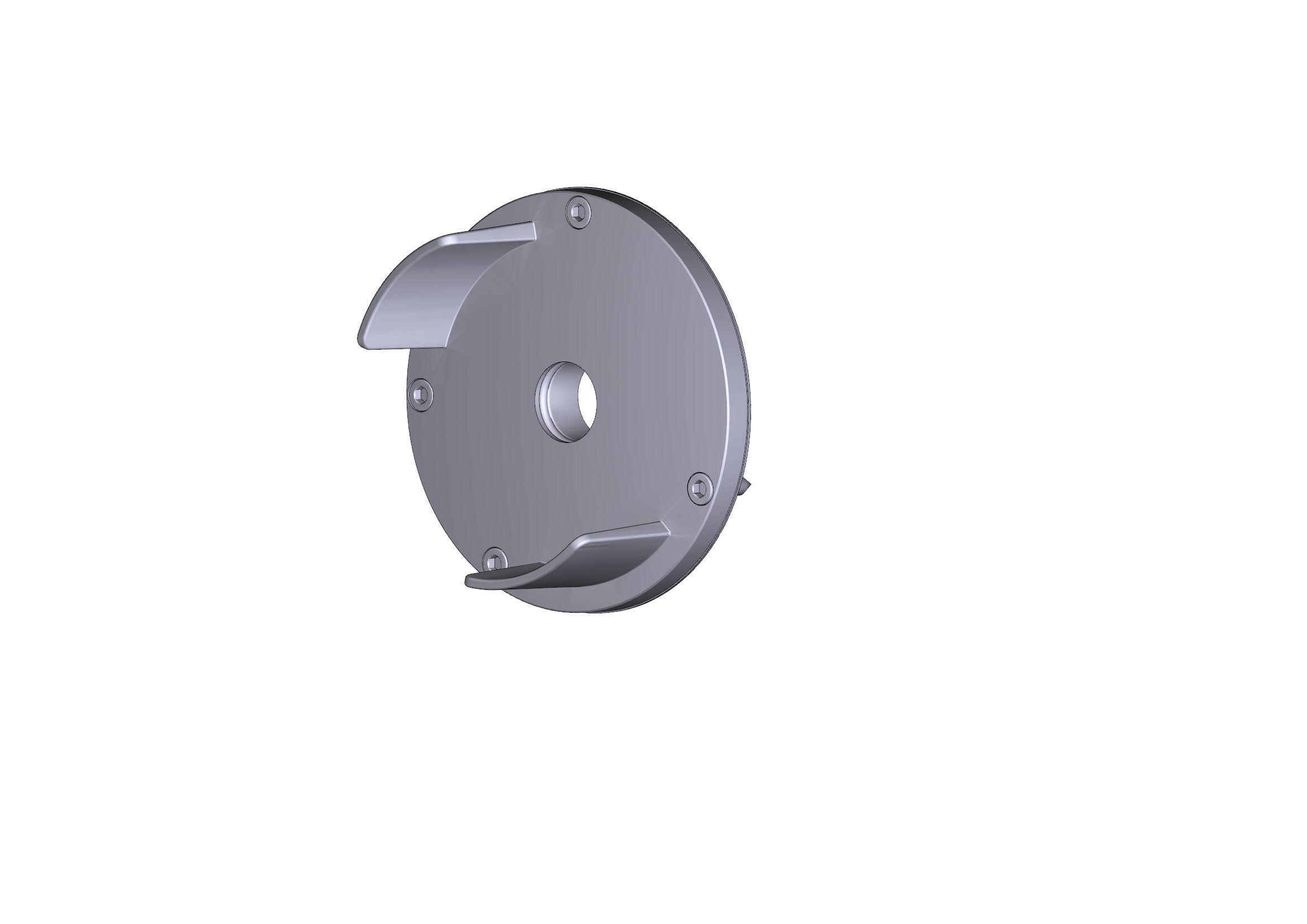 CAME - Flangia frontale BXV per un'installazione sicura e affidabile.