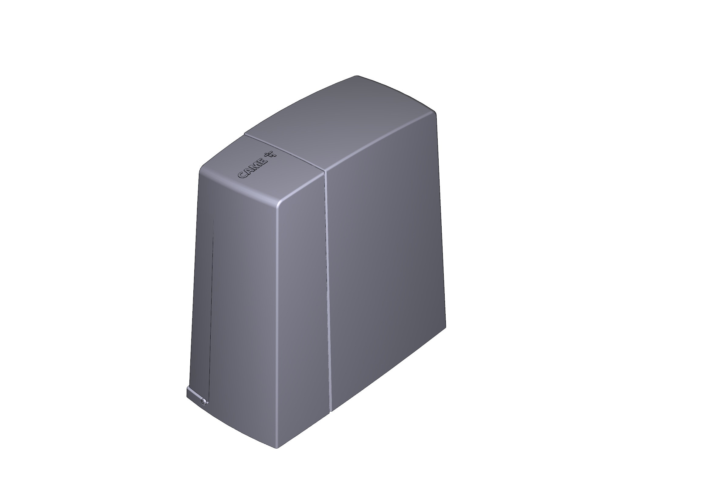 CAME - Coperchio grigio chiaro BXV alto RAL 7040.