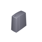 CAME - Coperchio grigio chiaro BXV alto RAL 7040.