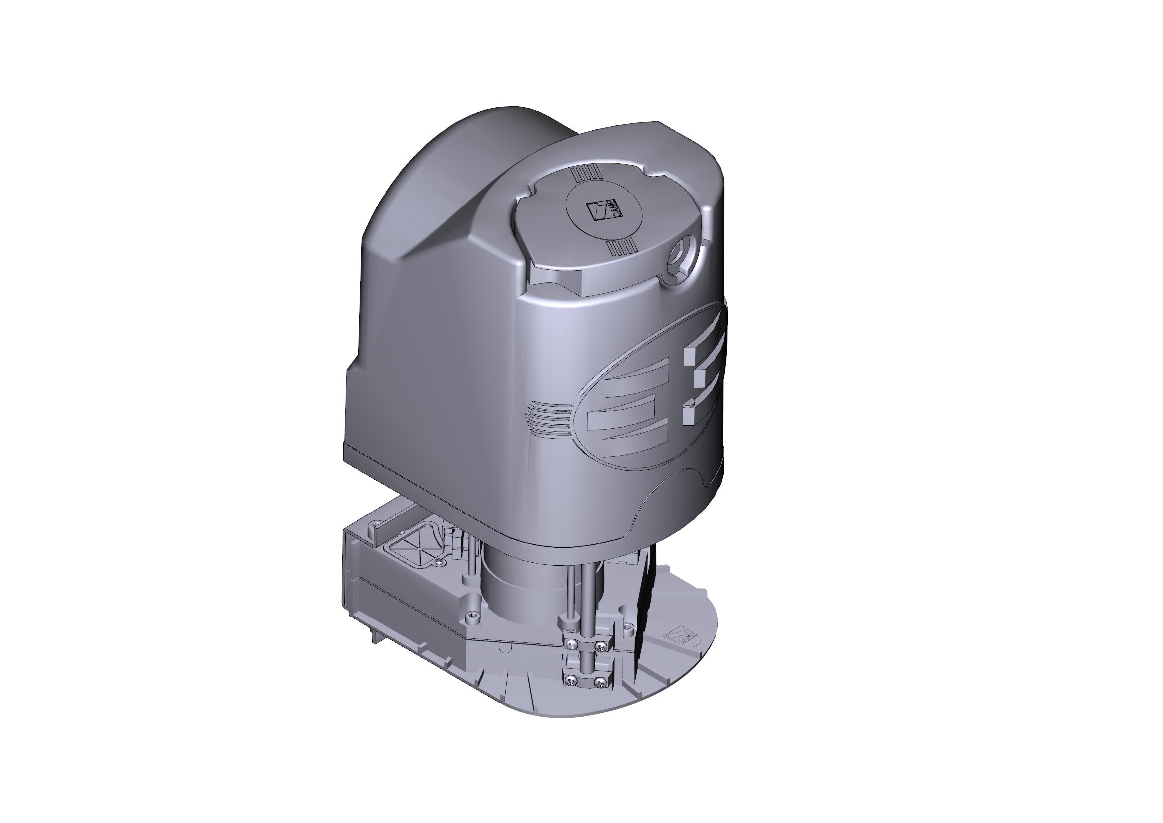 CAME - Motoriduttore F7024N senza bracci-staffe per applicazioni industriali e commerciali.