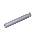 CAME - Profilo fisso con tappo ATS50 per un'installazione sicura e affidabile.