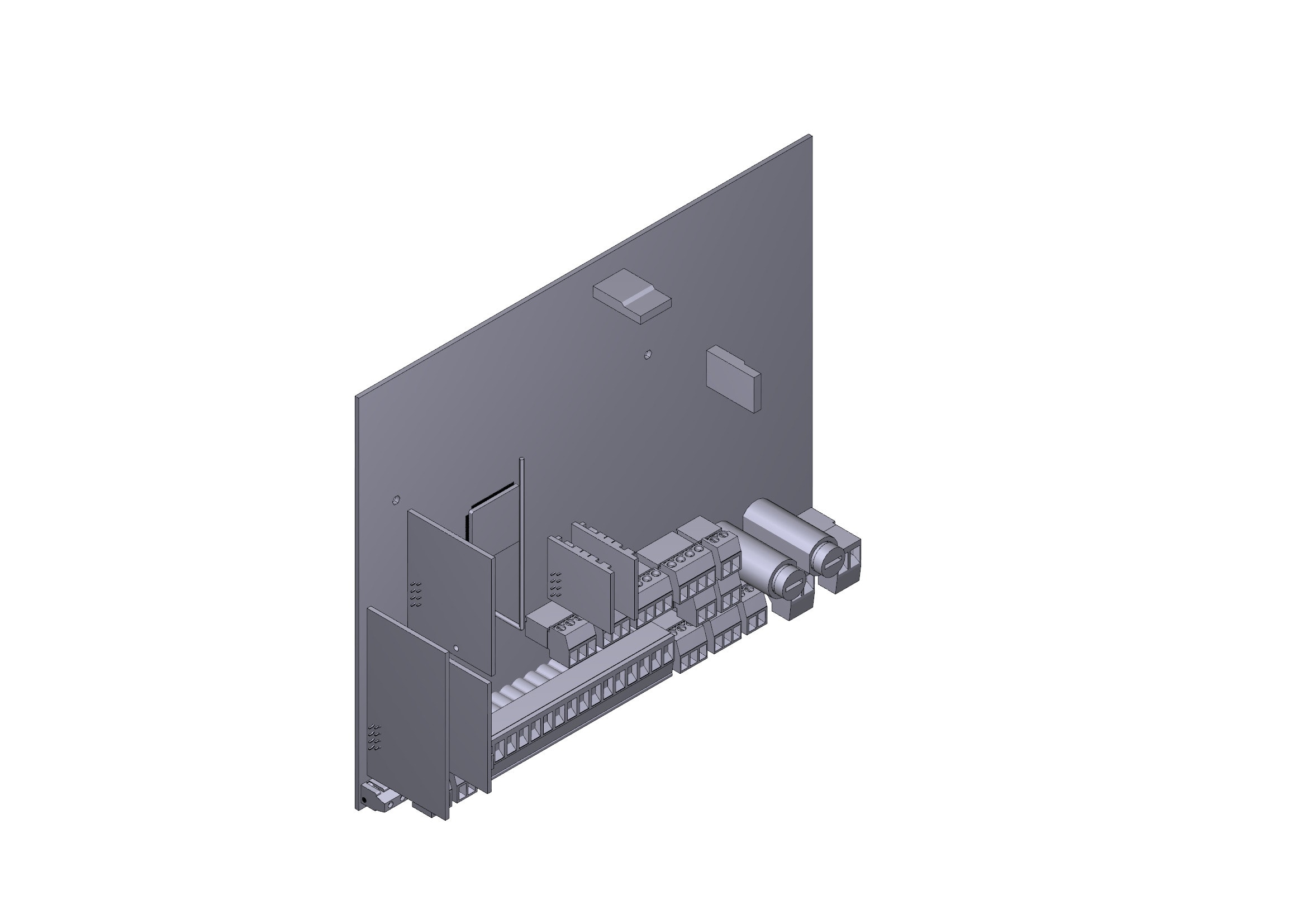 CAME - Scheda ZLB30A: scheda di controllo per sistemi di automazione industriale.