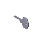 CAME - Coppia chiavi cifratura 7233 GPT40.