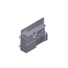 CAME - Portascheda ZLX24SA-ZLX24SR: organizza e identifica con stile.