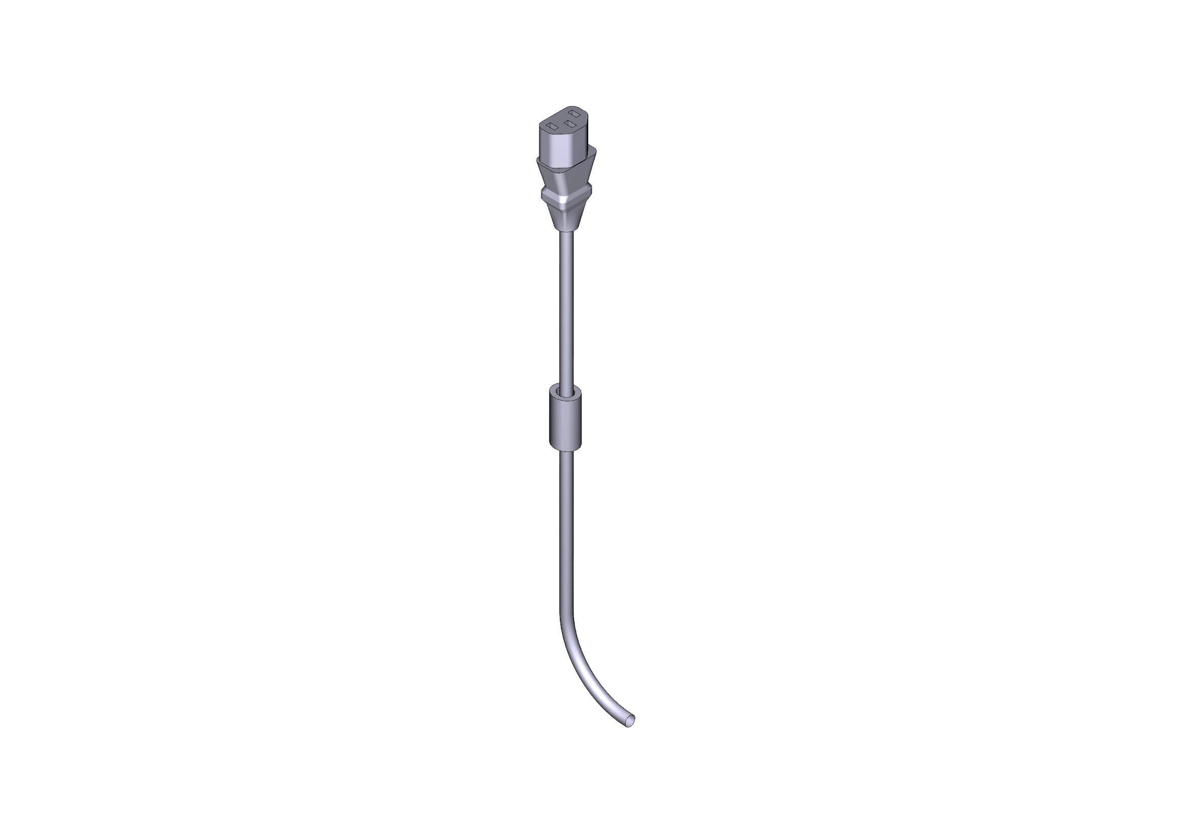 CAME - Cavo alimentazione fluorescente SL lunghezza 1800mm.