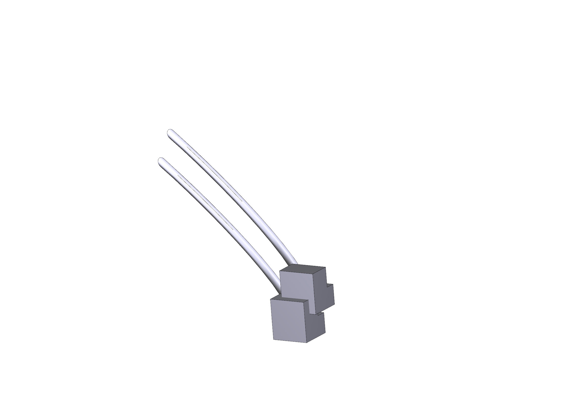 CAME - Cablaggio alimentazione fluo SW 150mm.