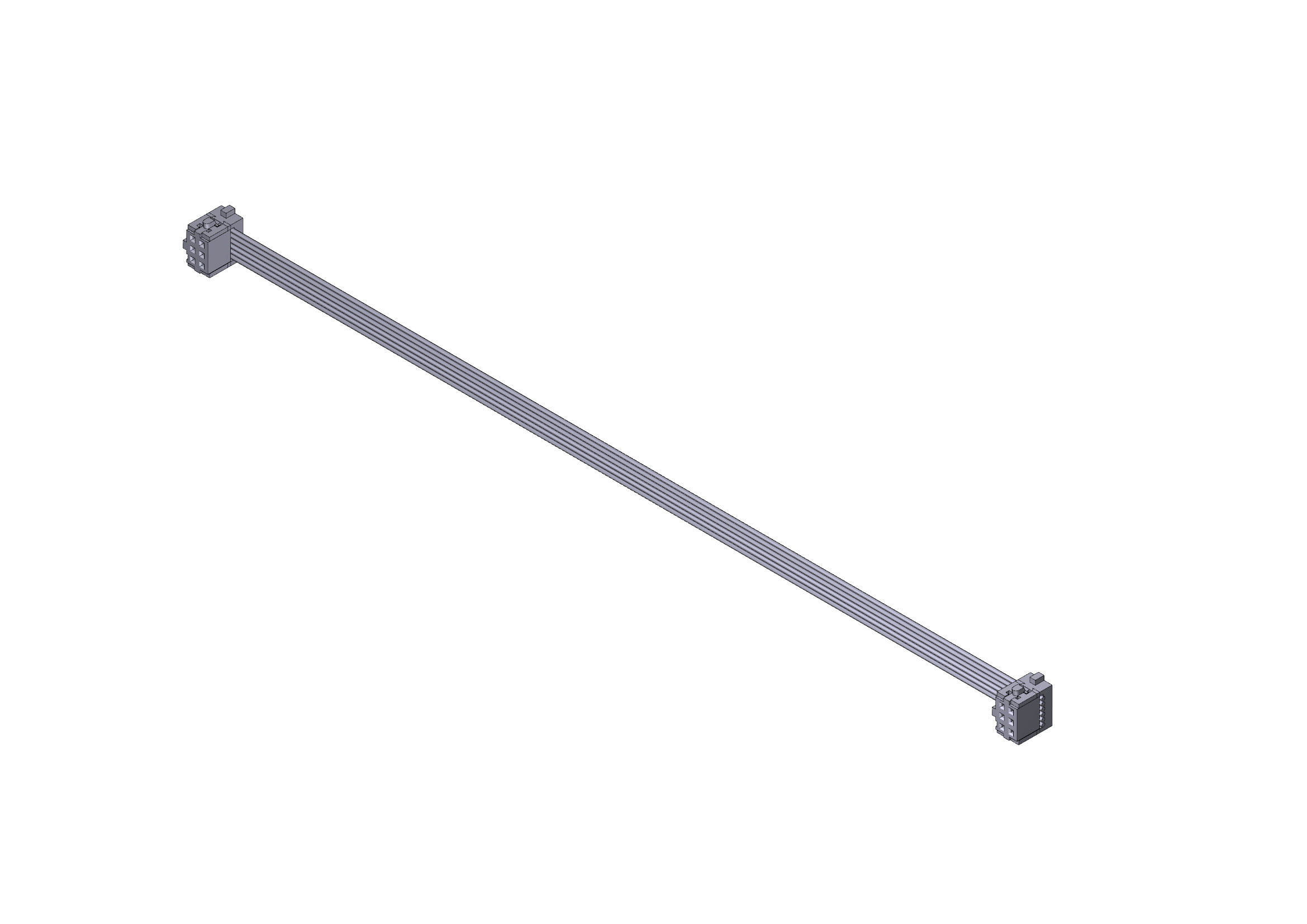 CAME - Cablaggio bus lunghezza 550mm MTM 5pz.