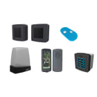 CAME - Sistema radio completo a 433,92 MHz 12-24 V DC per impiego universale KIT accessori per automazioni generiche.