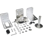 CAME - Sistema di rinvio per portoni a libro, con albero pignone Z=26, rinvio tendicatena, staffe ancoraggio motoriduttore e aggancio catena per perno anta. 001C004