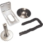 CAME - Sistema di trasmissione a catena per porzioni di alta qualità e resistenza.